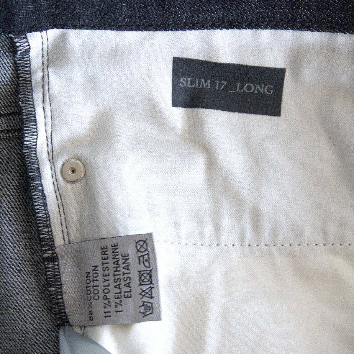 Dior HOMME 22SS Oblique Roll-Up Slim Jeans Size 30