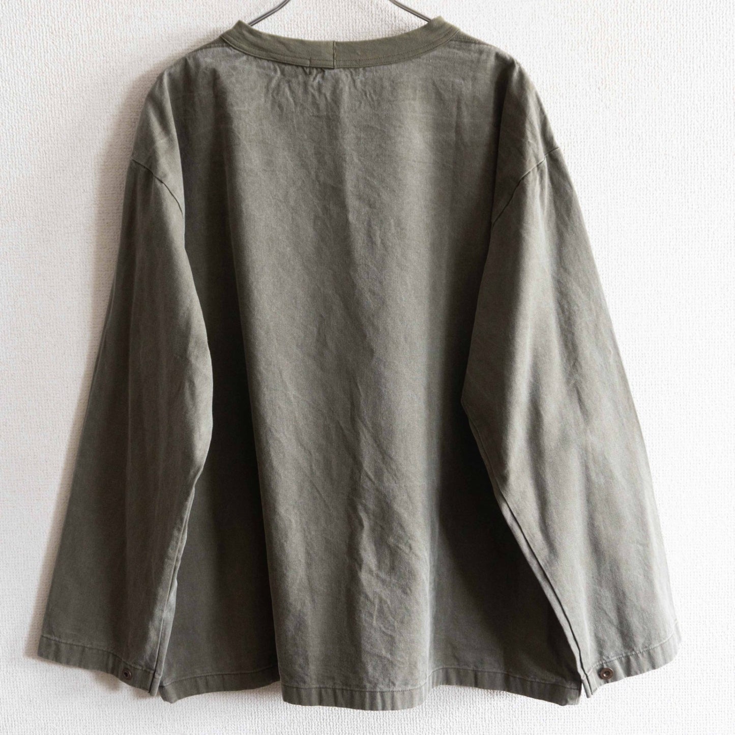 NIGEL CABOURN Fisherman's Cotton Twill Pullover Size L