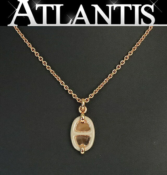 HERMES Mini Maillon PM Pendant Necklace