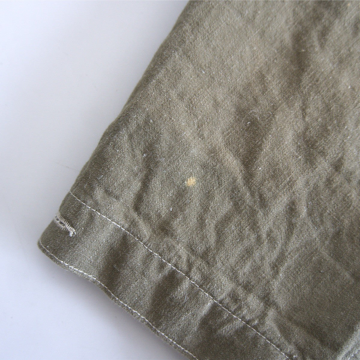 NIGEL CABOURN 40s Cotton Linen Denim Engineer Coat Size L