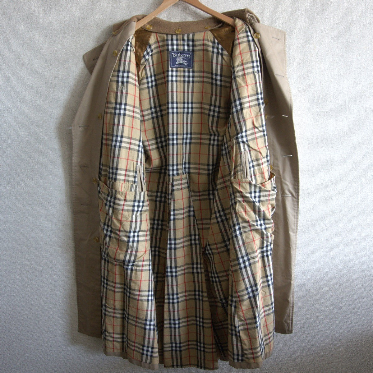 Burberrys 80s/90s Trench 21 Single Sleeve Coat Size L