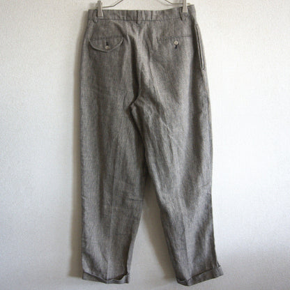 POLO RALPH LAUREN Cotton Linen 2-Tuck Houndstooth Size 32×32