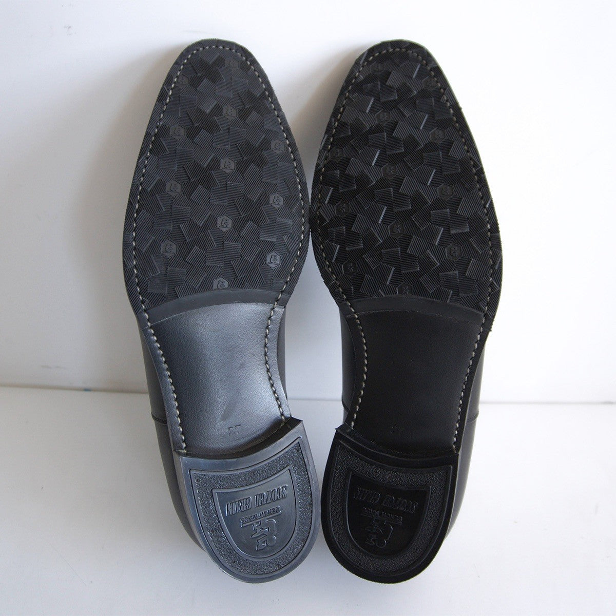 SCOTCH GRAIN Shine Or Rain Straight Tip Leather Shoes Size 9