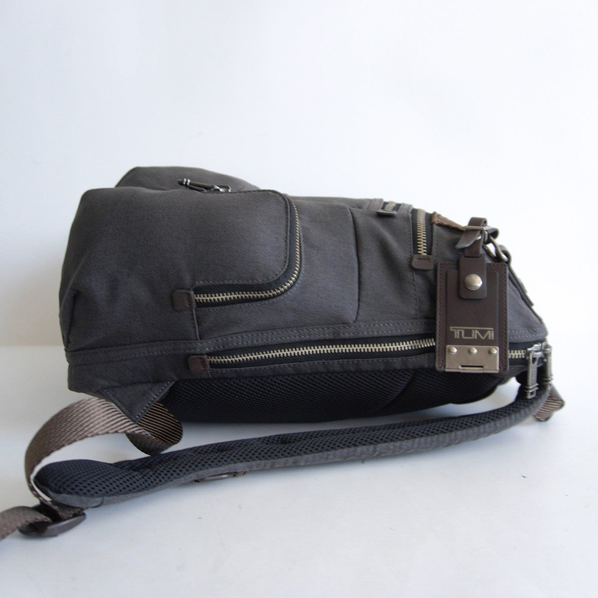 TUMI Alpha Bravo Knox Backpack Gray Size ONE SIZE