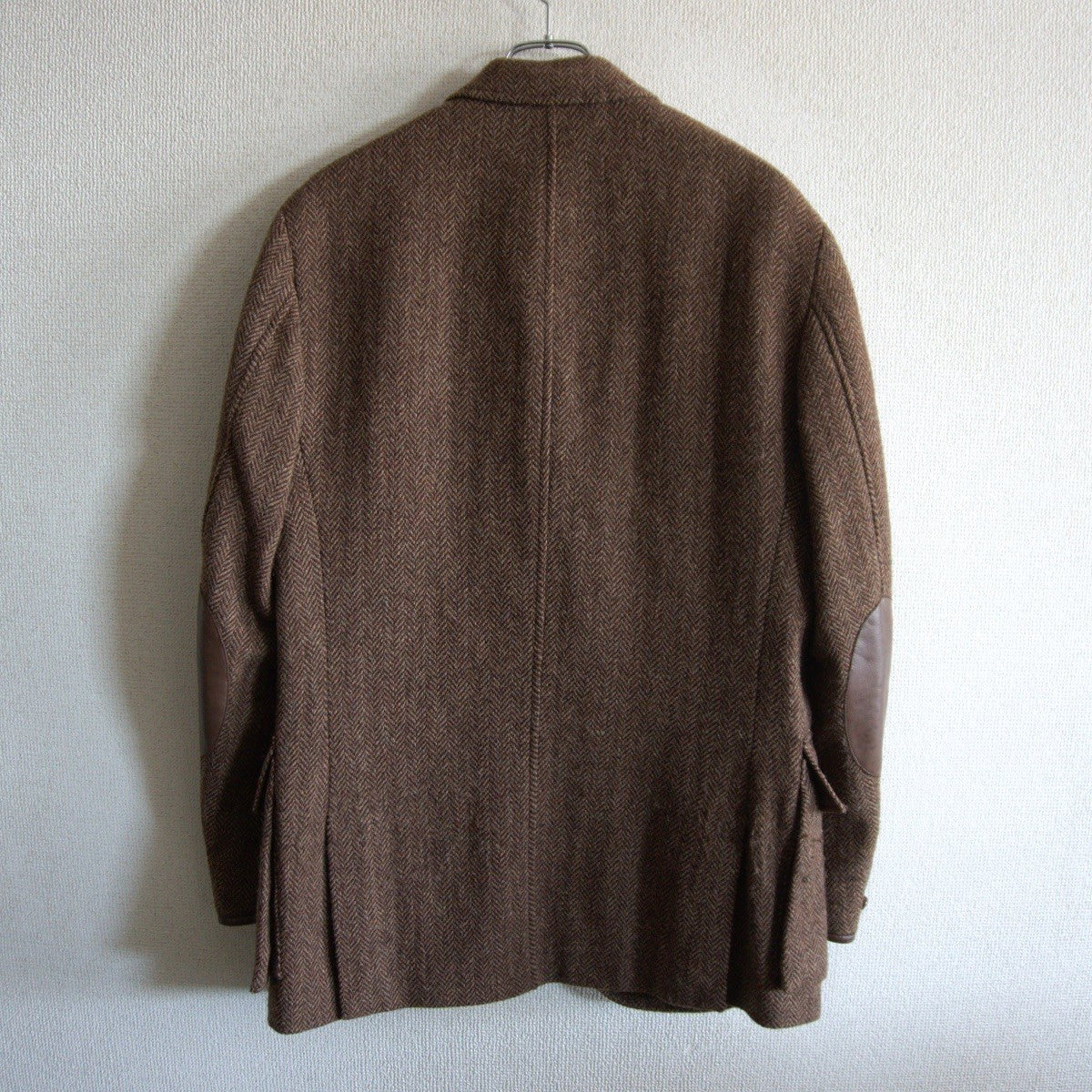 POLO RALPH LAUREN Wool Tweed Elbow Patch Tailored Size L