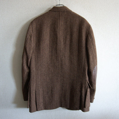 POLO RALPH LAUREN Wool Tweed Elbow Patch Tailored Size L