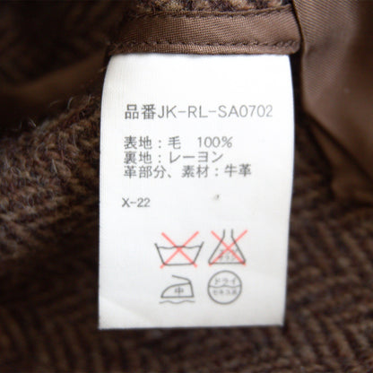 POLO RALPH LAUREN Wool Tweed Elbow Patch Tailored Size L