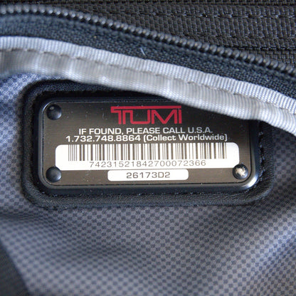 TUMI ALPHA2 Compact Laptop Backpack Black Size ONE SIZE