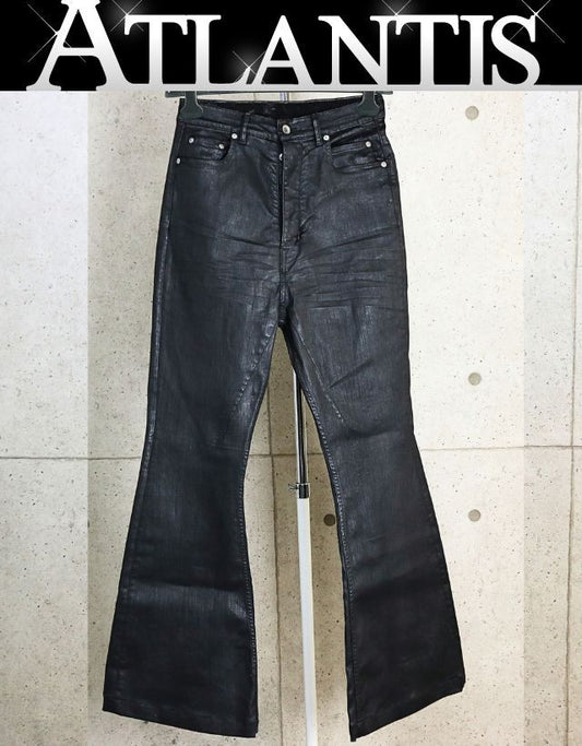 RICK OWENS 26SS DRKSHDW Bolans Bootcut Pants Black Size 29