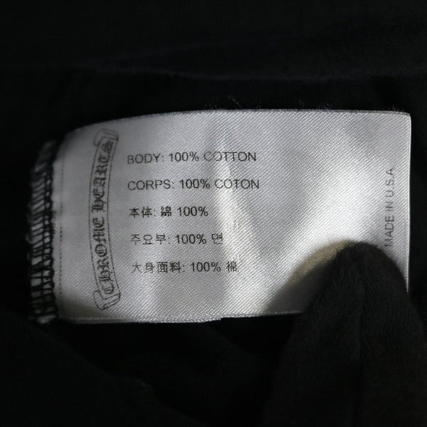 CHROME HEARTS Gradient Circle Logo T-Shirt Black Size L