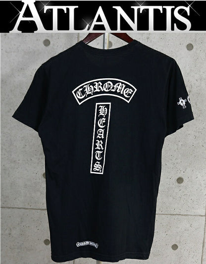 CHROME HEARTS T-Bar Horseshoe Pocket T-Shirt Black Size M