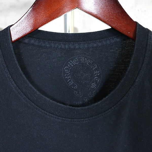 CHROME HEARTS T-Bar Horseshoe Pocket T-Shirt Black Size M