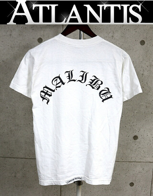 CHROME HEARTS Old Malibu Pocket T-Shirt White Size S