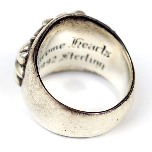 CHROME HEARTS SV925 Keeper Ring Size JP 20