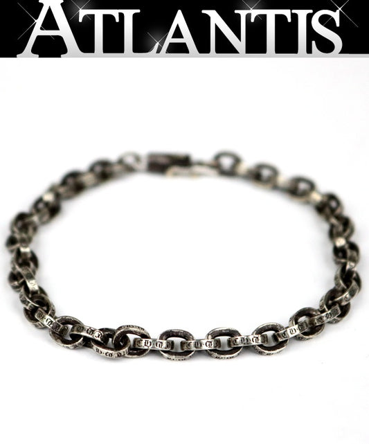 CHROME HEARTS Paper Chain .925 Silver Bracelet