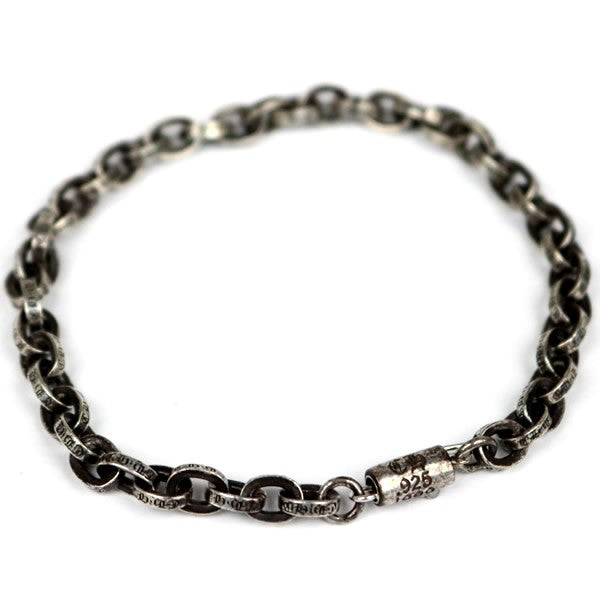 CHROME HEARTS Paper Chain .925 Silver Bracelet