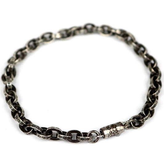 CHROME HEARTS Paper Chain .925 Silver Bracelet