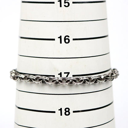 CHROME HEARTS Paper Chain .925 Silver Bracelet