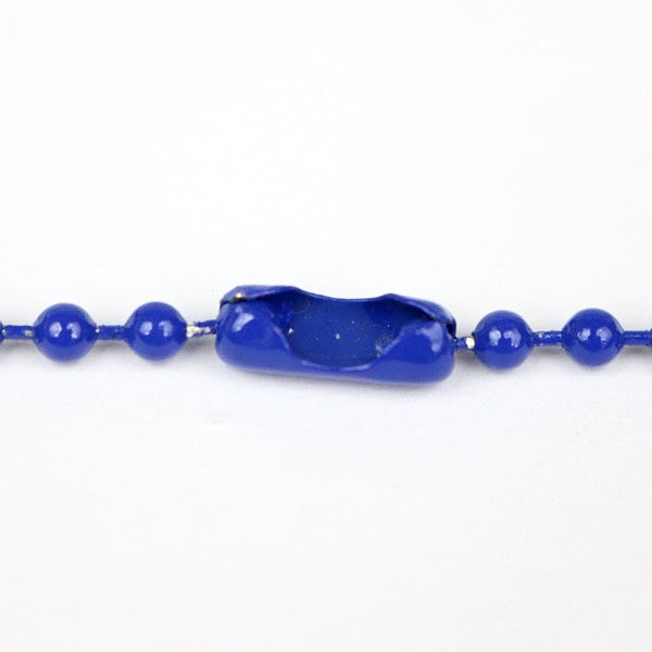 CHROME HEARTS Blue Silicon Rubber BS Flare Necklace