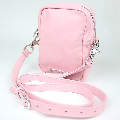 CHROME HEARTS TAKA MINI Cross Patch Leather Shoulder Bag