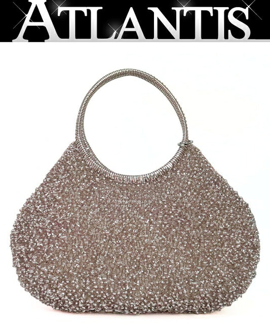 ANTEPRIMA PVC Round Wire Pink Silver Bag