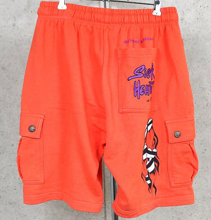 CHROME HEARTS PPO Matty Boy Shorts Orange Size M