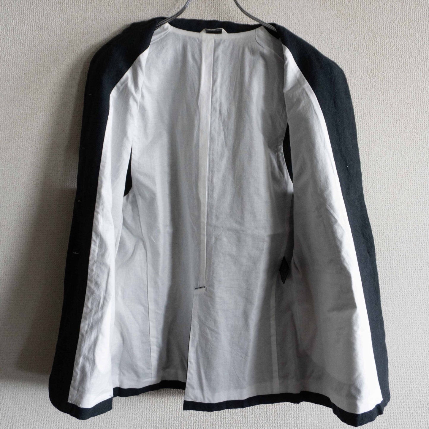 ARTS&SCIENCE Cotton Linen Stand Collar Long Vest Size S