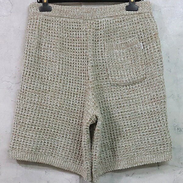 GELATO PIQUE HOMME Melange Waffle Vest Mint Size L