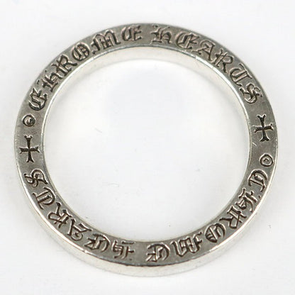 CHROME HEARTS Spacer Ring 3mm Plain Silver Size JP 21