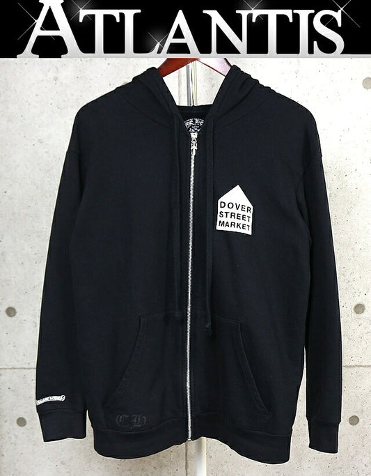 CHROME HEARTS DSM Exclusive Dagger Zip Hoodie Black Size XL