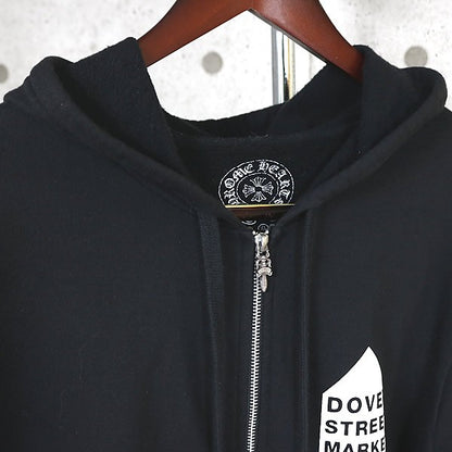 CHROME HEARTS DSM Exclusive Dagger Zip Hoodie Black Size XL