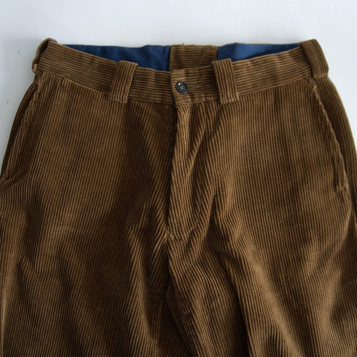 45R Corduroy 908 Easy Poppo Pants Brown Size 34
