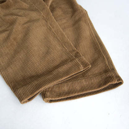 45R Corduroy 908 Easy Poppo Pants Brown Size 34
