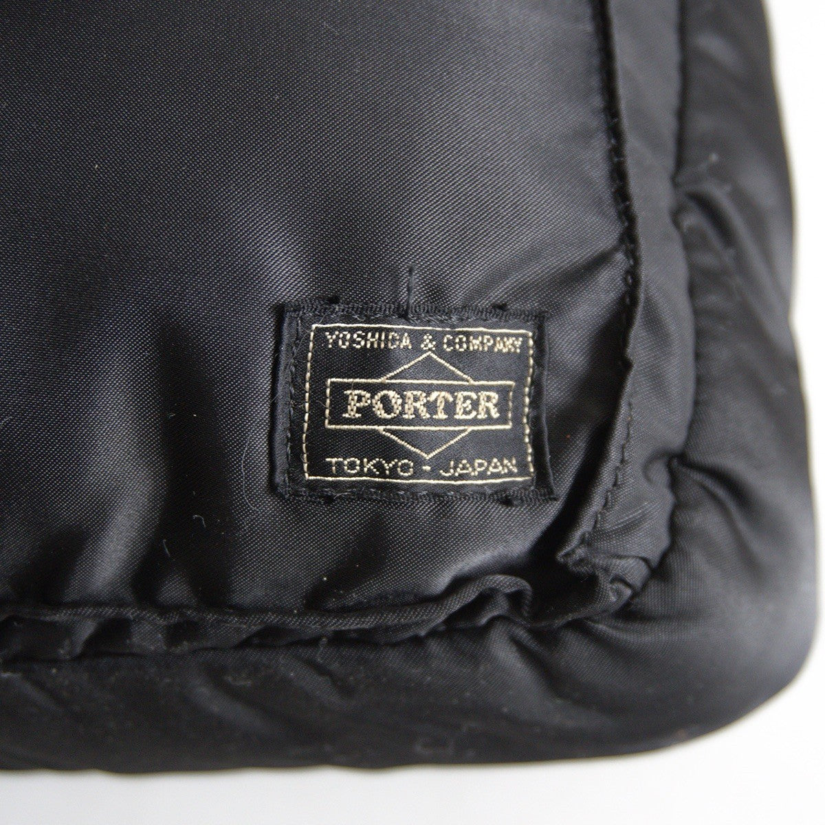 PORTER Tanker Nylon 2-Way Shoulder Bag Black Size ONE SIZE