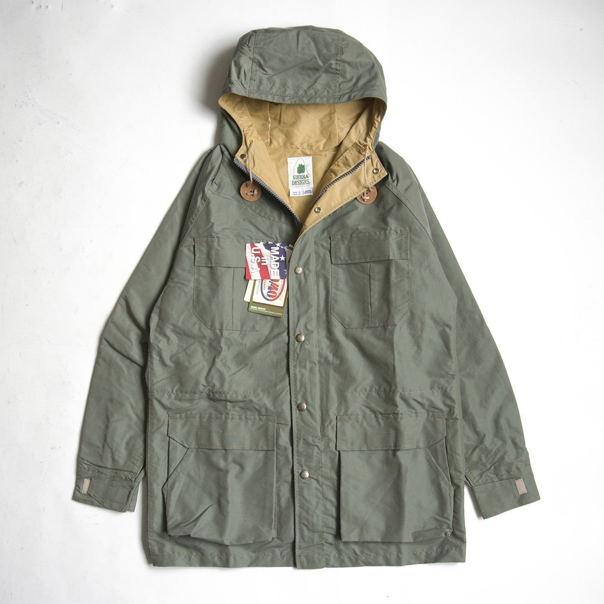 Sierra Designs USA Made 60/40 Cloth Mountain Parka Size M