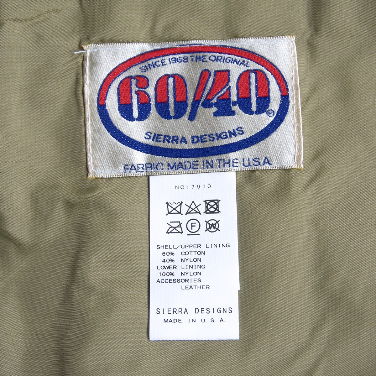 Sierra Designs USA Made 60/40 Cloth Mountain Parka Size M