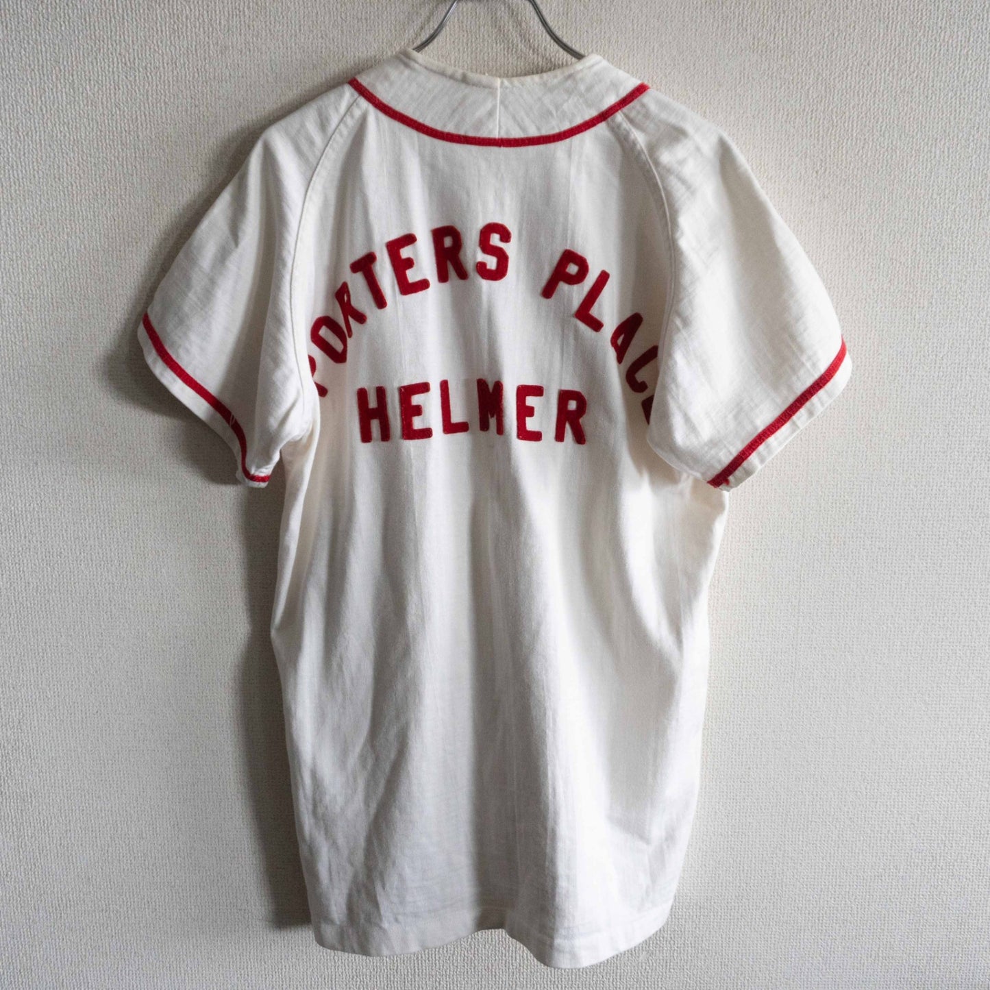USA 60s RUSSELL SOUTHERN CONMATIC Zip Baseball Shirt Size XS