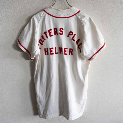 USA 60s RUSSELL SOUTHERN CONMATIC Zip Baseball Shirt Size XS