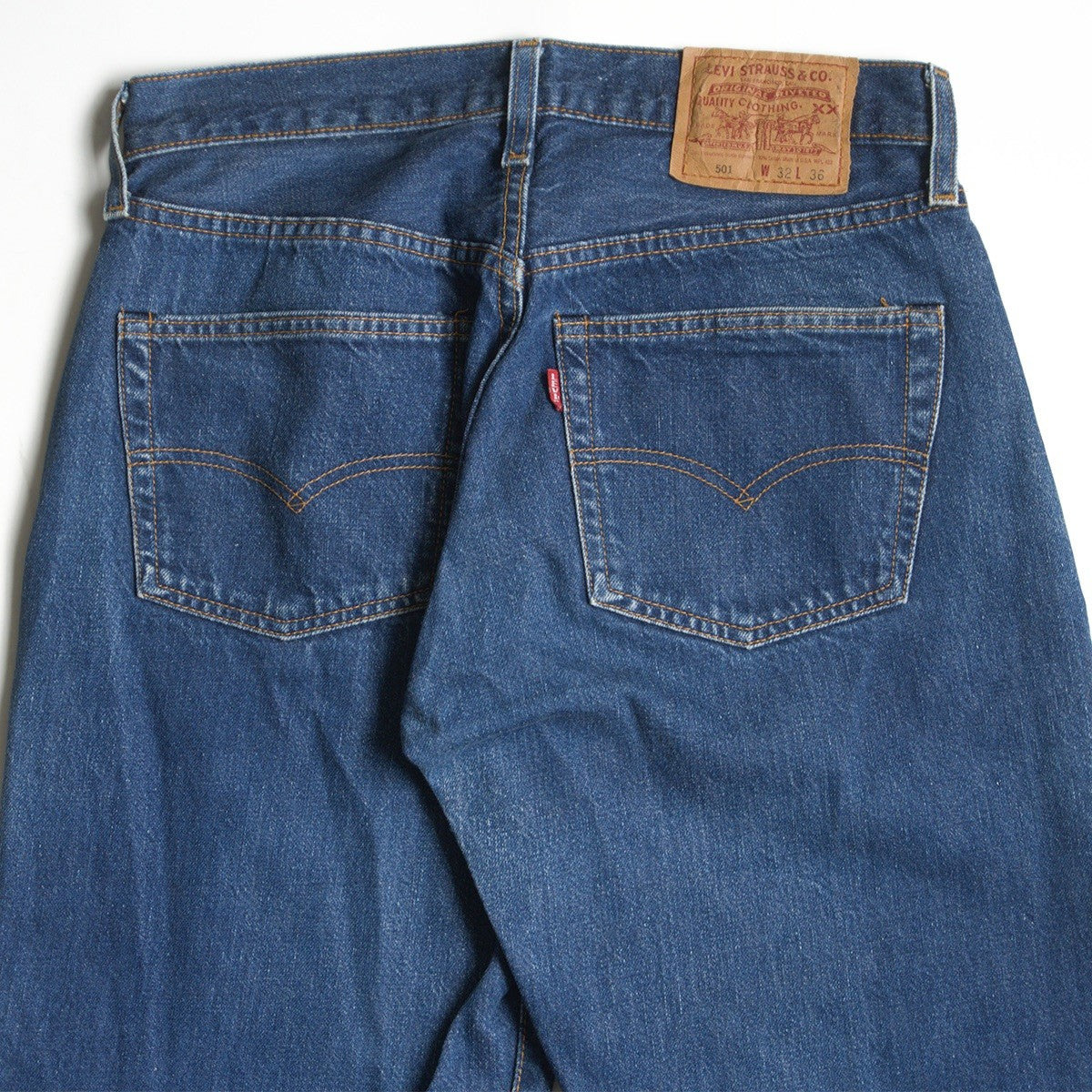LEVI'S 501XX Big E Valencia Made Denim Pants Size 32×36