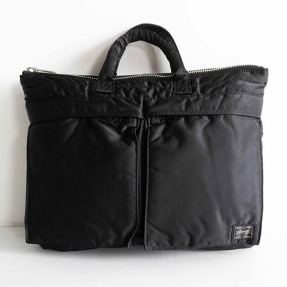 PORTER Tanker Short Helmet Shoulder Bag Black Size ONE SIZE