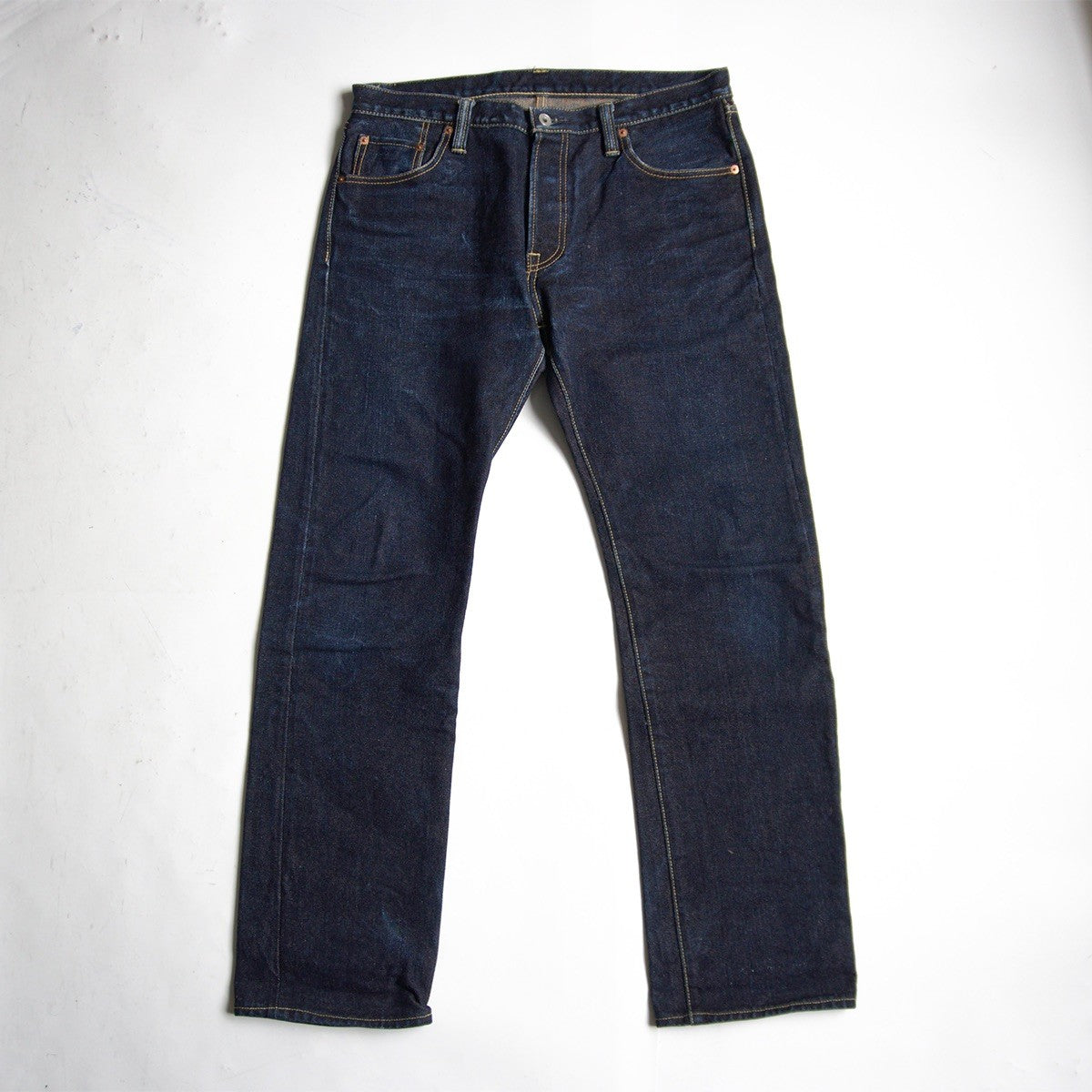 IRON HEART 666-19L 19oz Heavy Denim Straight Size 36×34