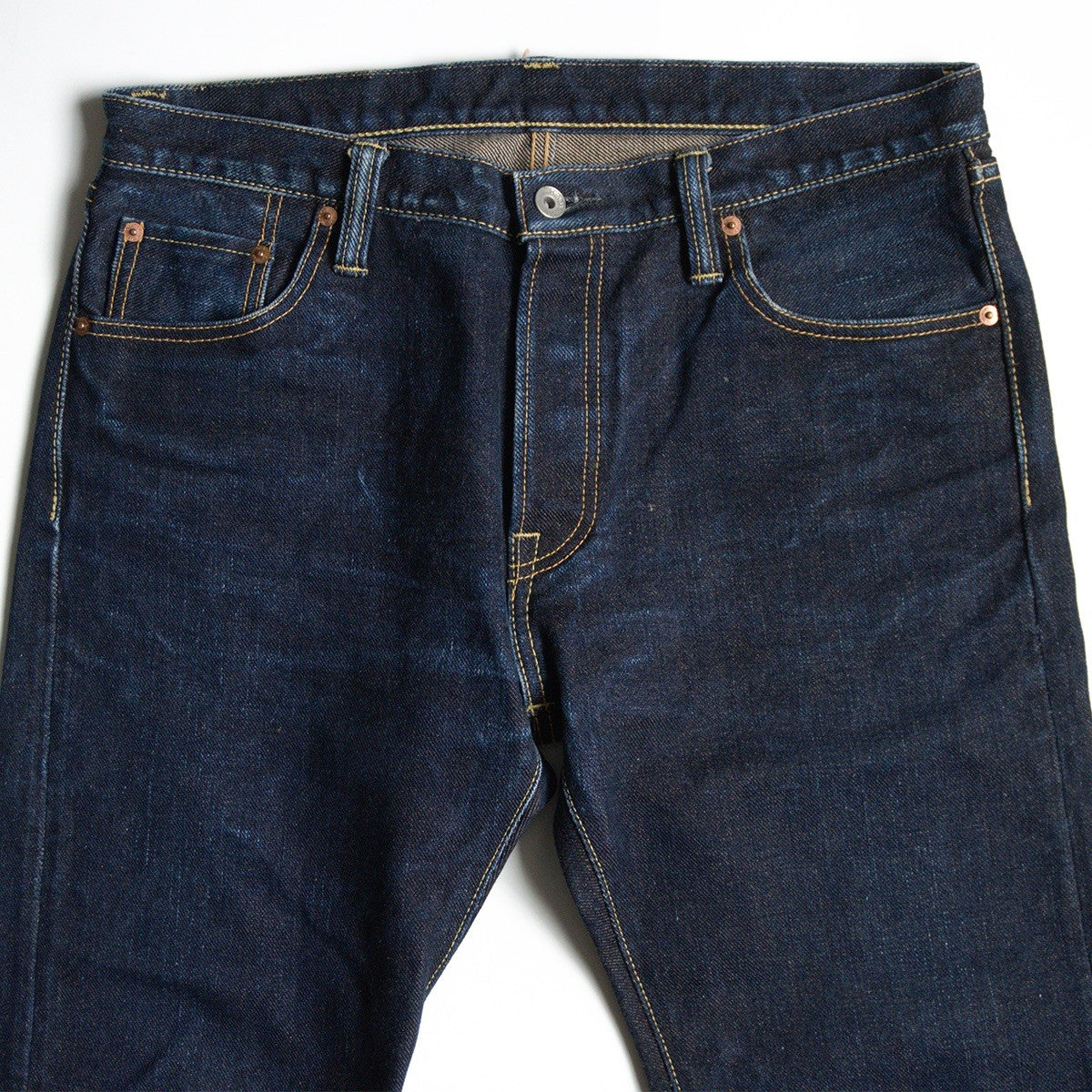 IRON HEART 666-19L 19oz Heavy Denim Straight Size 36×34