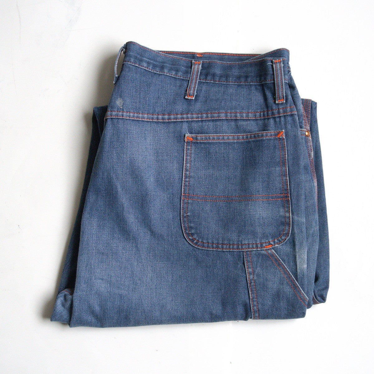BIG MAC 60s Orange Triple Stitch Painter Pants Size 40
