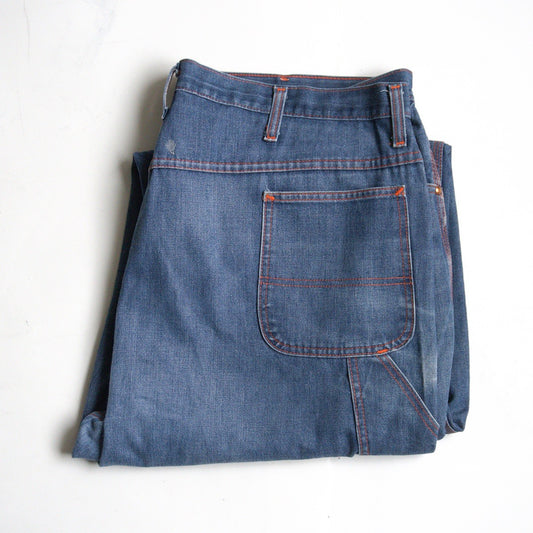 BIG MAC 60s Orange Triple Stitch Painter Pants Size 40