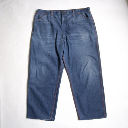 BIG MAC 60s Orange Triple Stitch Painter Pants Size 40