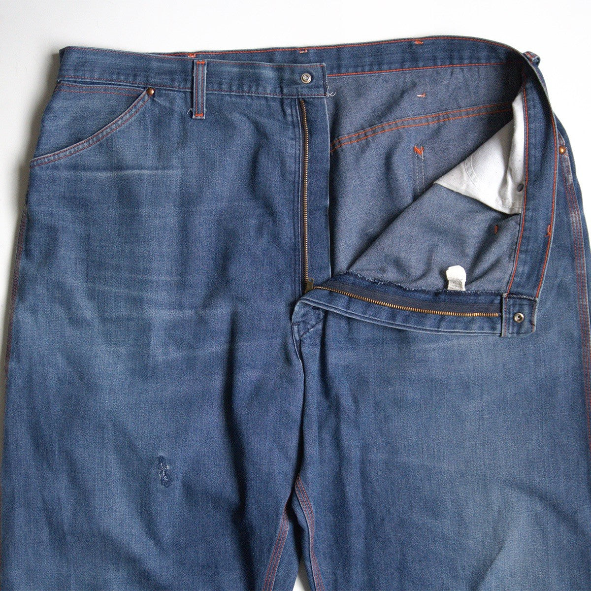 BIG MAC 60s Orange Triple Stitch Painter Pants Size 40