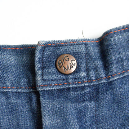 BIG MAC 60s Orange Triple Stitch Painter Pants Size 40