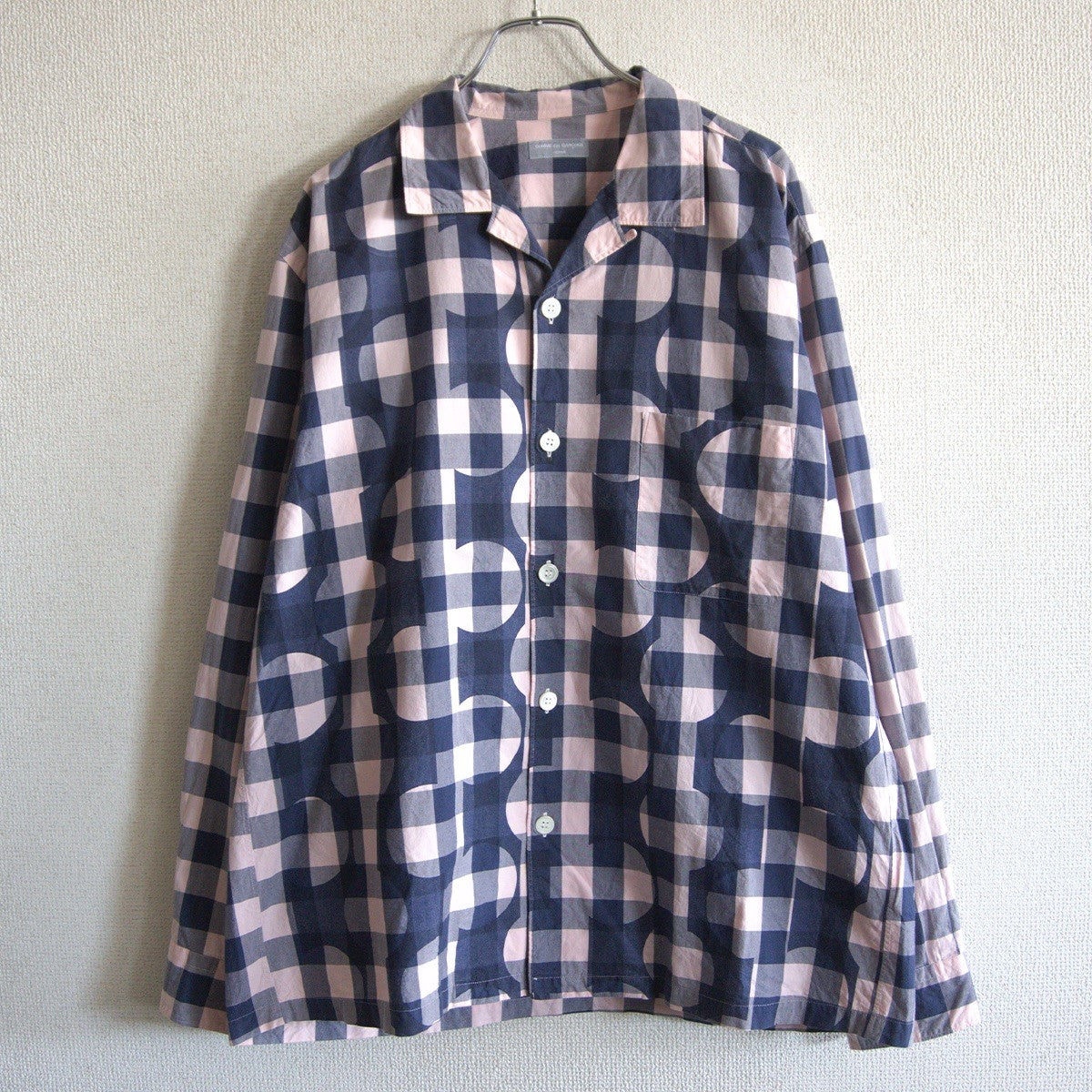 COMME des GARCONS HOMME 00s Archive Open Collar Size XL