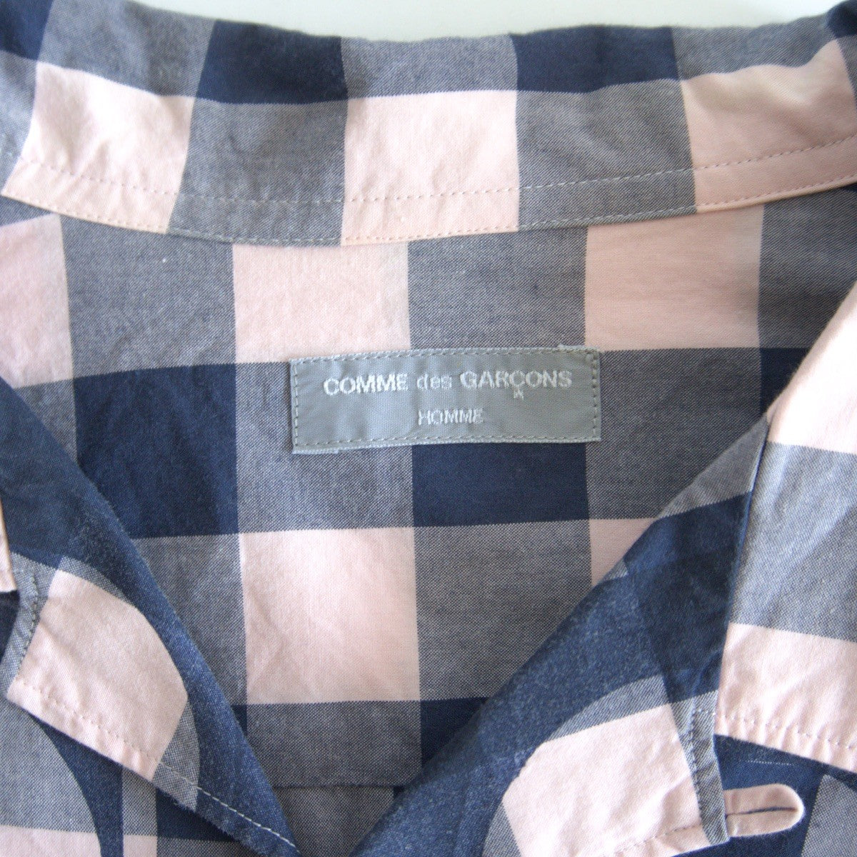 COMME des GARCONS HOMME 00s Archive Open Collar Size XL