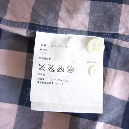 COMME des GARCONS HOMME 00s Archive Open Collar Size XL